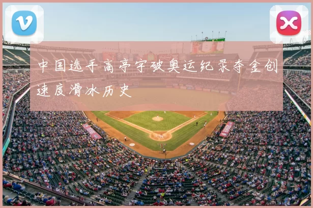 中国选手高亭宇破奥运纪录夺金创速度滑冰历史